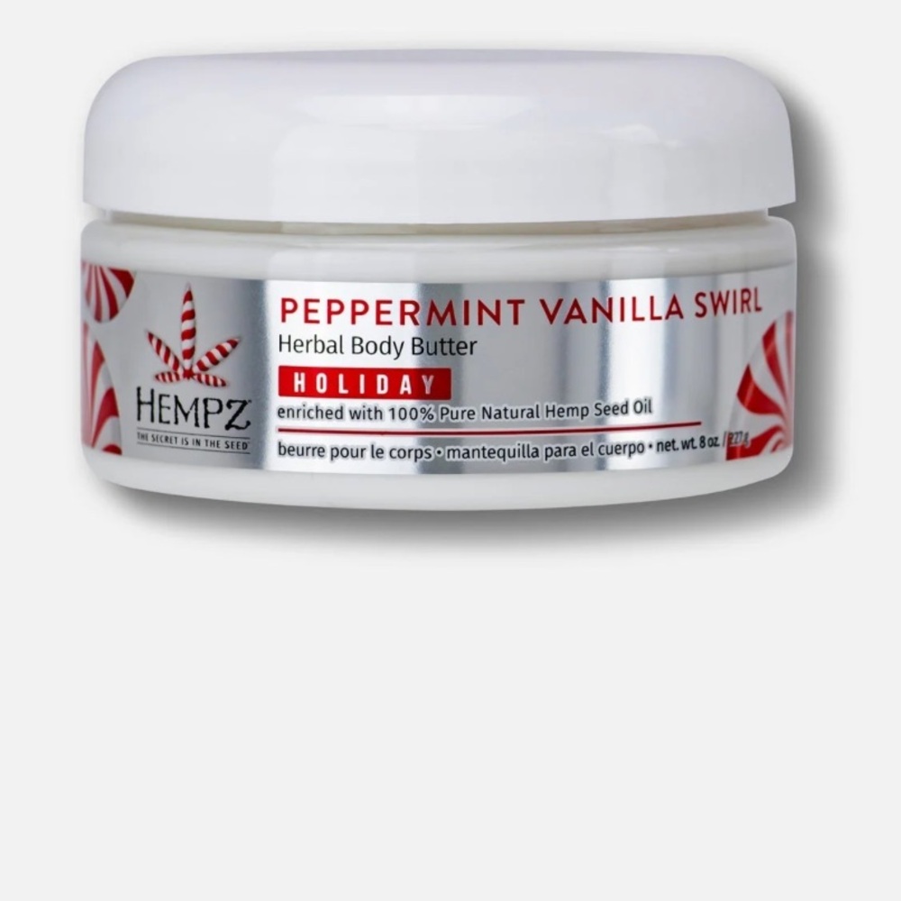 Hempz Holiday Peppermint Vanilla Herbal Body Butter
